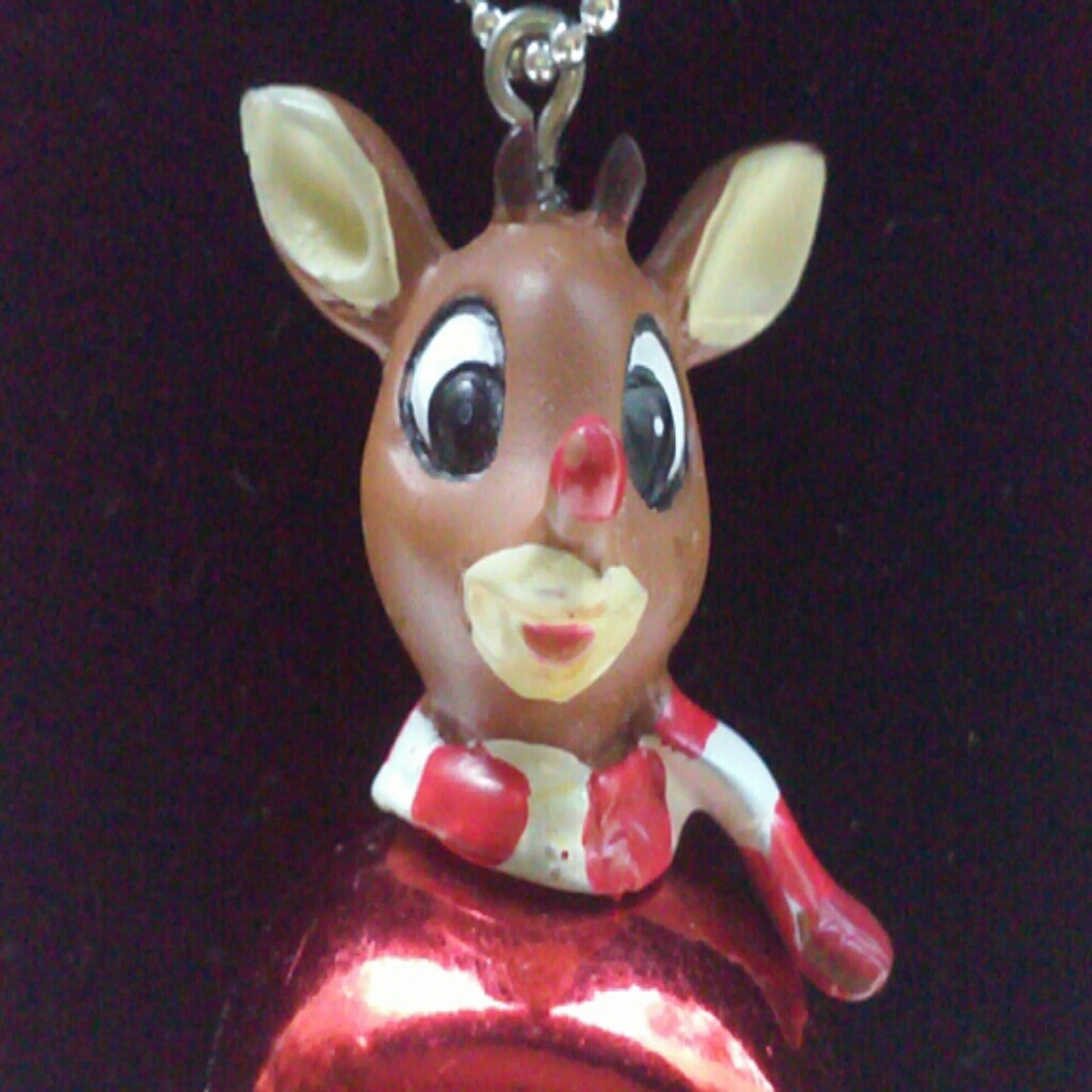 NWT!  Rudolph the Reindeer "Rudolph" necklace